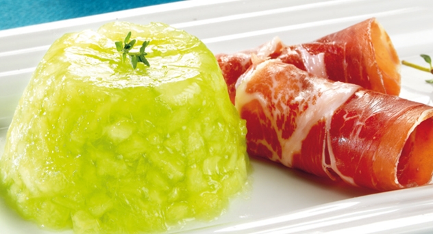 Melón con jamón