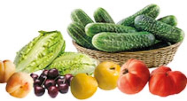 Frutas y verduras de Junio
