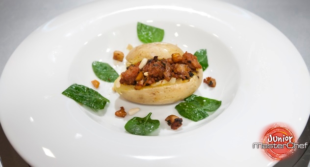 MasterChef Junior: Patata rellena de chorizo