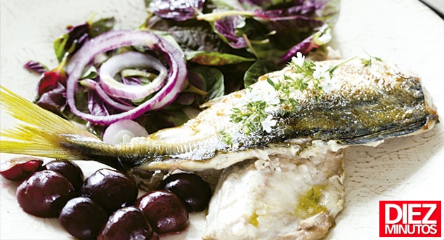 Chicharro en escabeche de cerezas