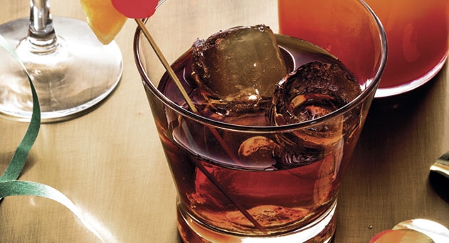 Receta carnaval Black Old Fashioned