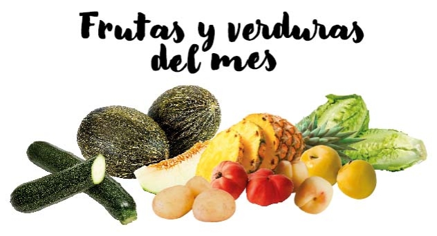 Frutas y verduras del mes de Junio