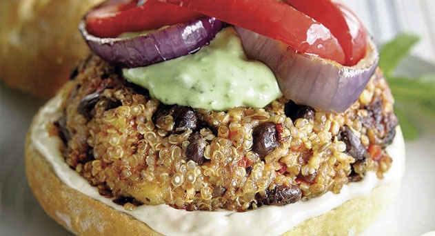 Gran hamburguesa de Quinoa