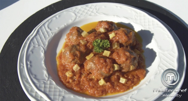 Receta MasterChef Celebrity II: Albóndigas a la madrileña