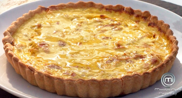 MasterChef Celebrity 3: Quiche de jamón y queso
