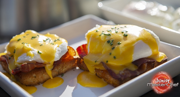 MasterChef Junior 6: Huevos benedictine