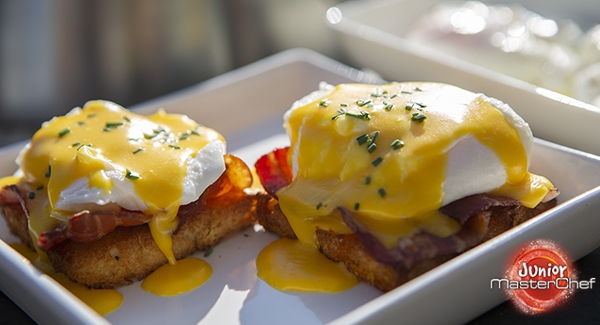 MasterChef Junior 6: Huevos benedictine