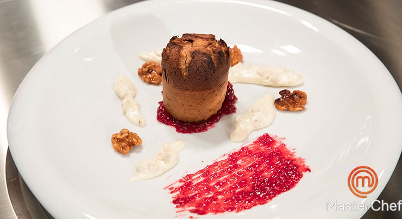 MasterChef 7: Bizcocho de chocolate ardiente