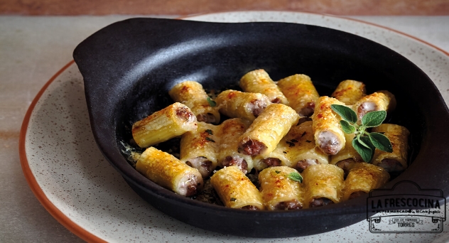 Macarrones rellenos