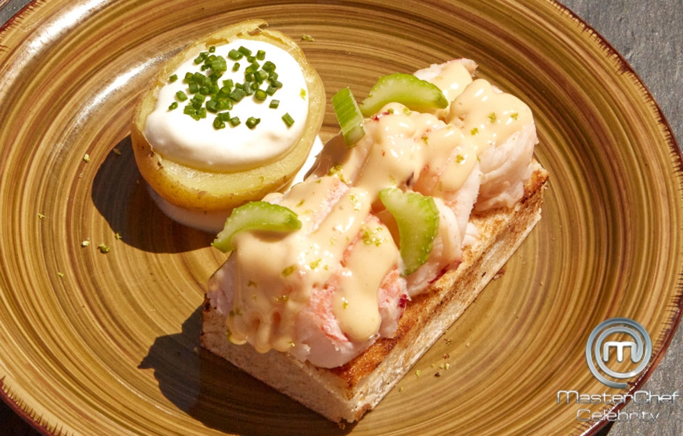 MasterChef Celebrity 5: Lobster roll con patatas asadas con crema agria