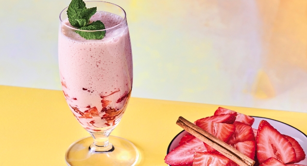 Horchata de fresas