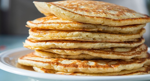 Tortitas caseras de avena con plátano