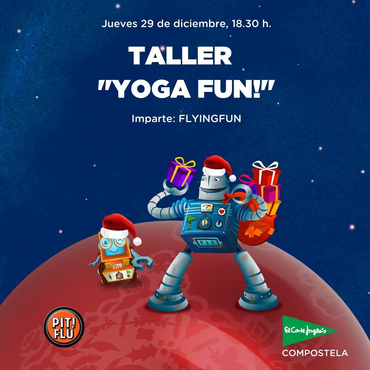 Taller Yoga fun!  FLYINGFUN